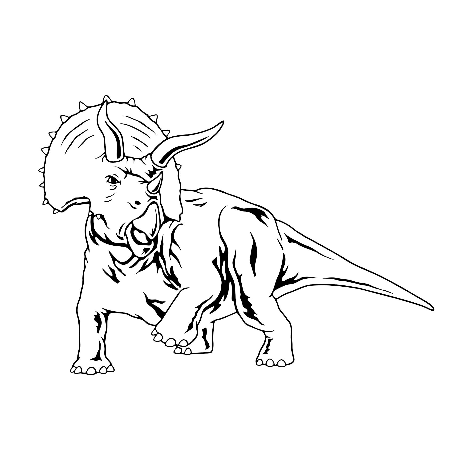 Triceratops Dinosaurier